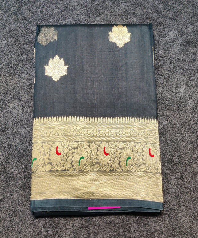 Organza Silk Saree - ORK04