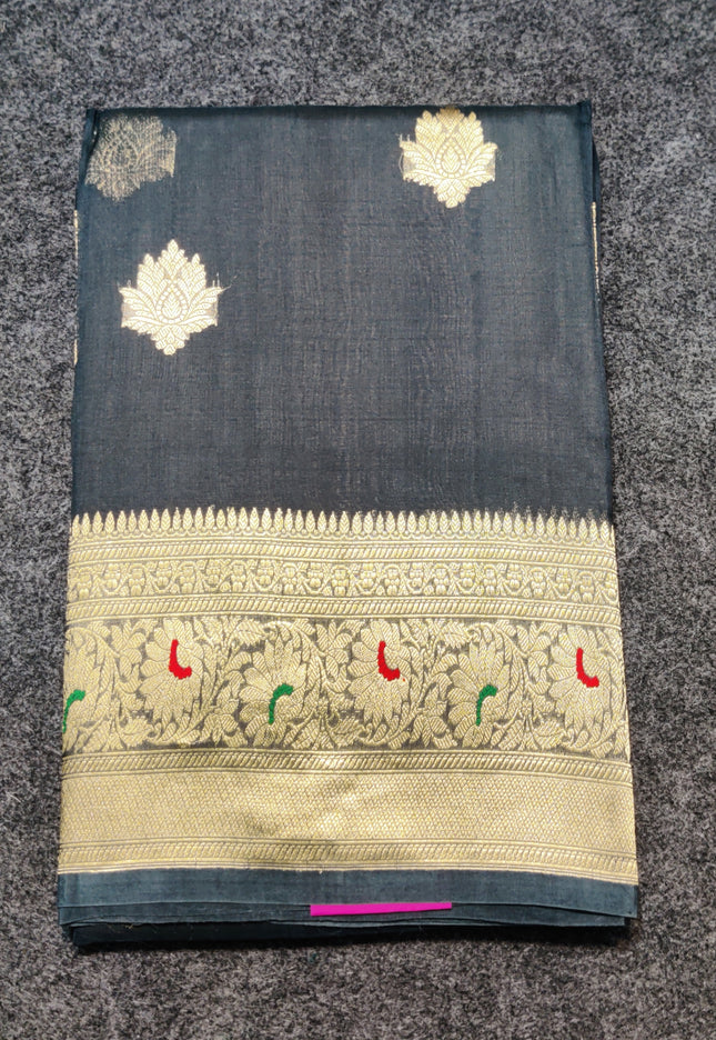 Organza Silk Saree - ORK04