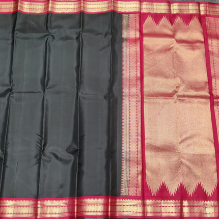 Kanchi Handloom Vintage Pattu saree - KMP38