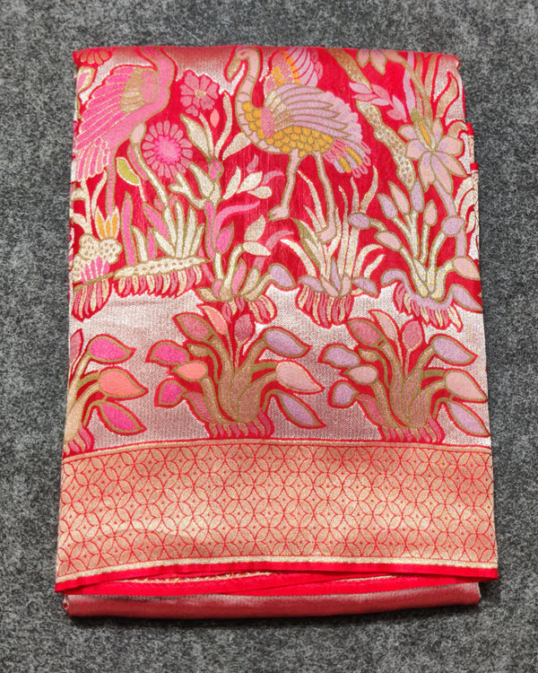 Banaras Tissue Allover Meenakari - BRS38