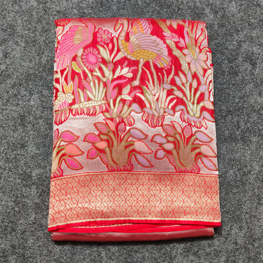 Banaras Tissue Allover Meenakari - BRS38
