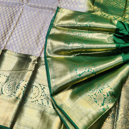 Kanchi pattu half fine Bridal Saree - HF10