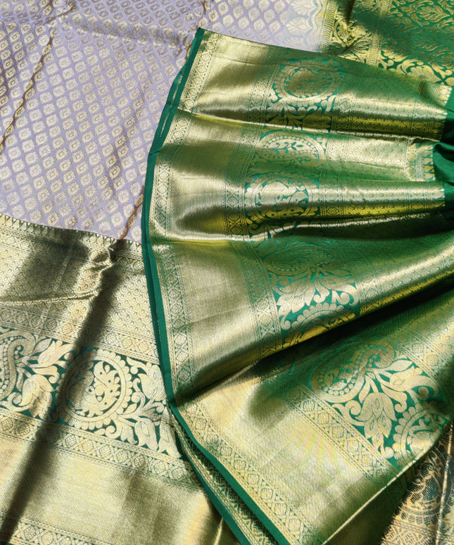 Kanchi pattu half fine Bridal Saree - HF10