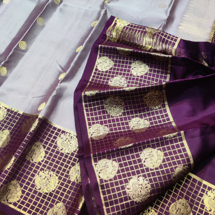 Kanchi pure soft silk Saree - KMP1203