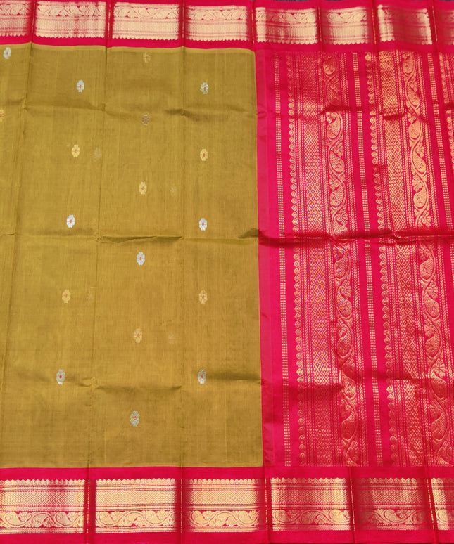 Gadwal Sico Silk Saree - GS44