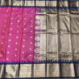 Gadwal Semi Silk Saree - GSM33
