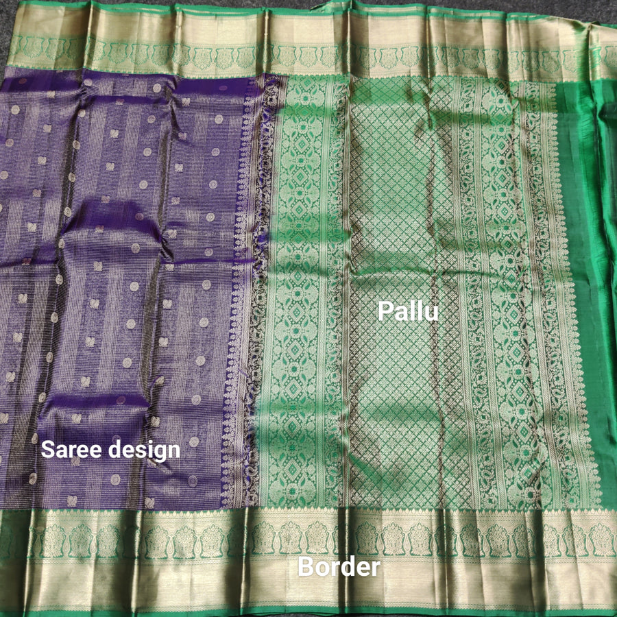 Kanchi Vintage pattu - KMP110