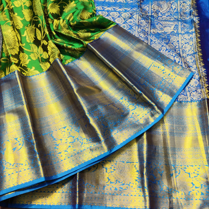 Kanchi Pattu Half Fine Brocade - SP52