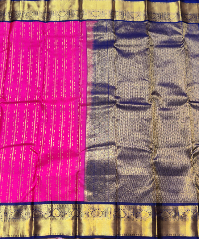 Kanchi Handloom Kuttu Pure Silk Saree - KMP940