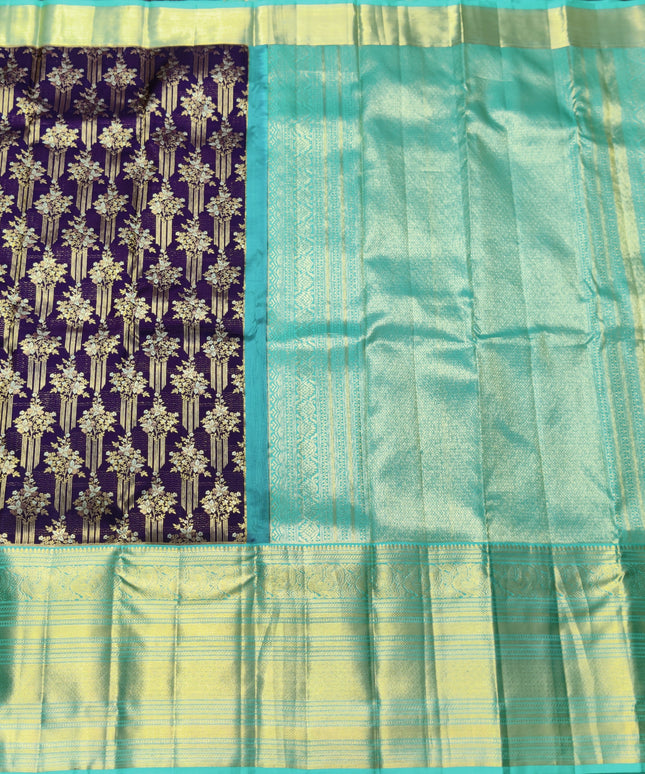Kanchi Pure Handloom Bridal Wear Saree - KMP866