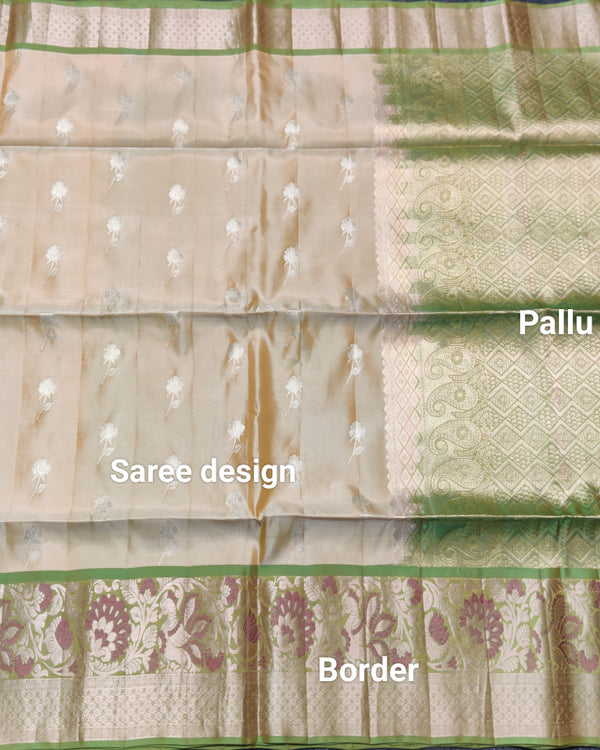Meenakari kanchi lightweight pattu Saree - KMP142 alternate view
