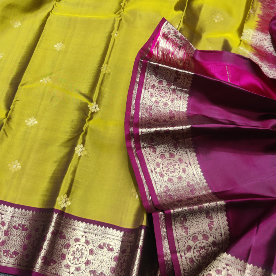 Kanchi Vintage Handloom Saree - KMP44