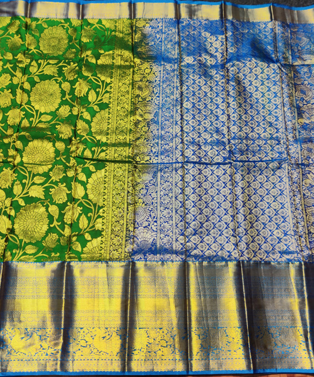 Kanchi Pattu Half Fine Brocade - SP52