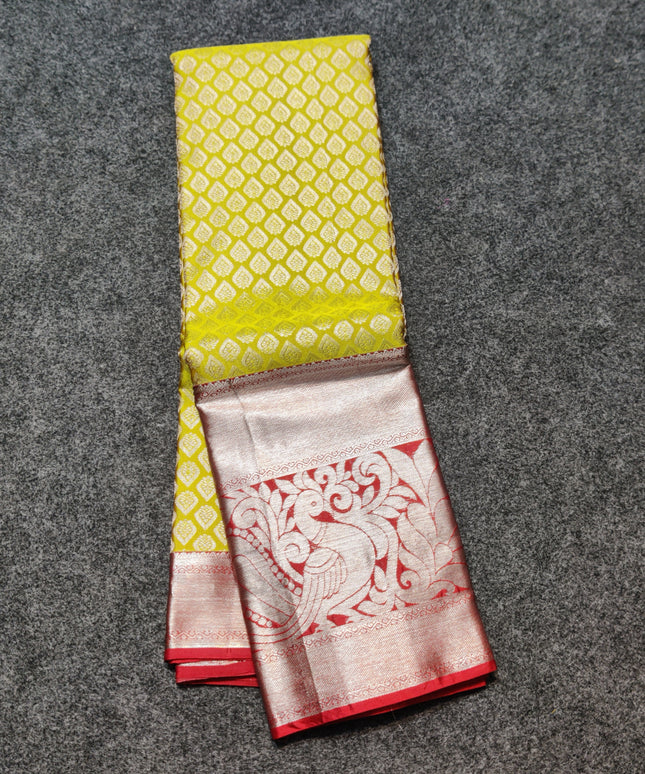 Kanchi pattu half fine Bridal Saree - HF09