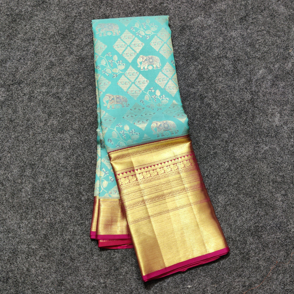 Kanchi Meenakari Bridal wear - KMP130