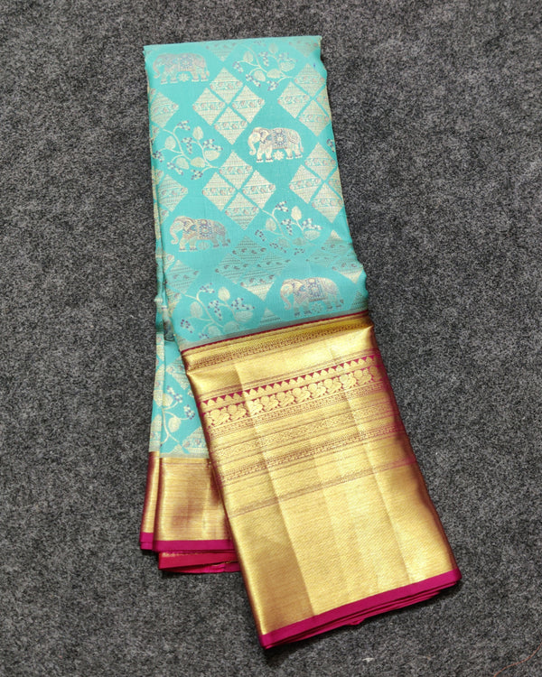 Kanchi Meenakari Bridal wear - KMP130