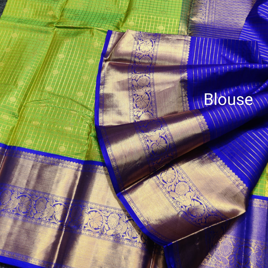 50% off Kanchi kuttu vintage Handloom saree - KMP86