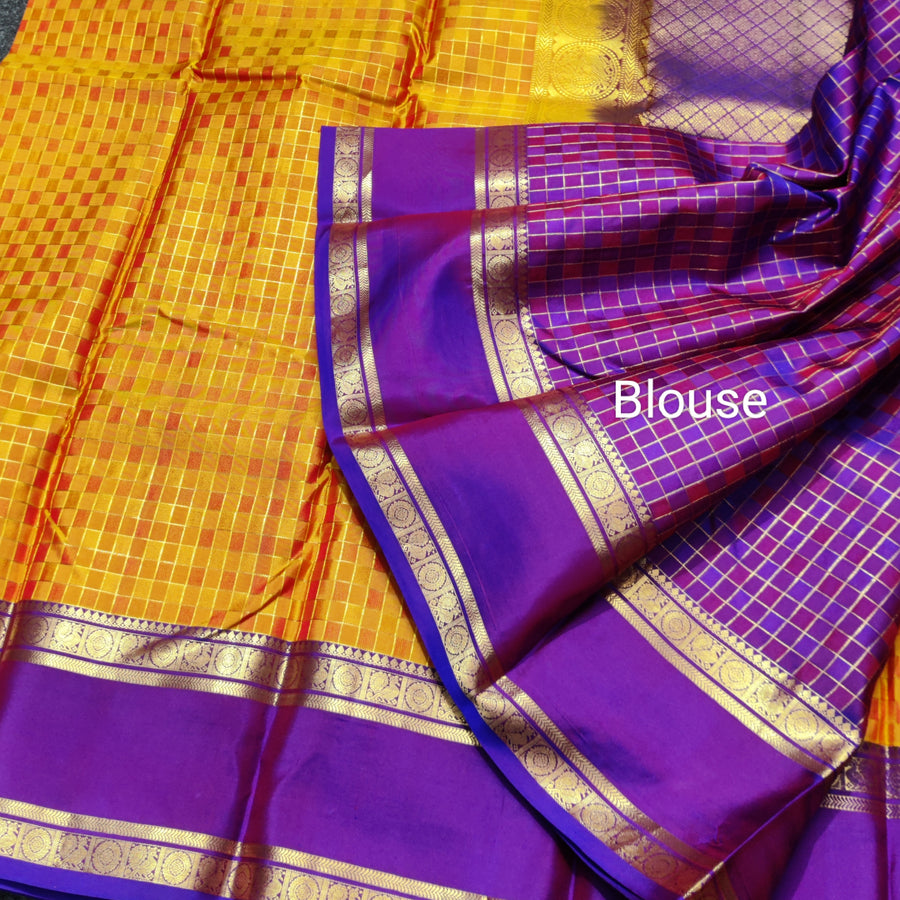 40% off Kanchi kuttu vintage Handloom saree - KMP54