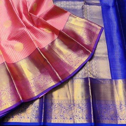 Kanchi Handloom Kuttu Pure Silk Saree - KMP2009