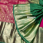 Kanchi pattu half fine bridal wear saree HF09
