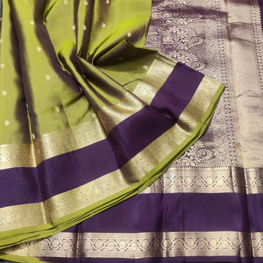Kanchi Handloom Vintage Gap Border - KMP3