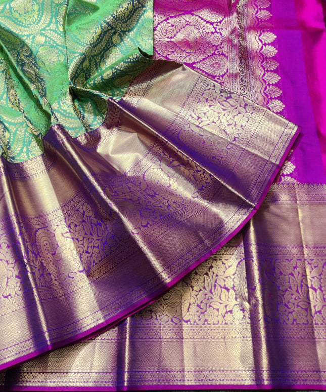 Kanchi pure Bridal wear saree @30% Off - KMP16