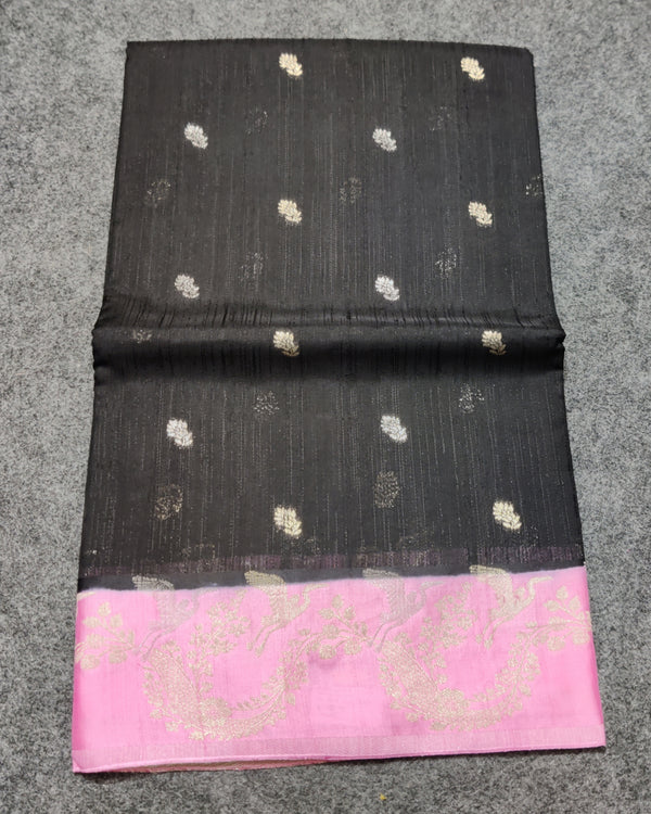 Jute Silk Saree- J06