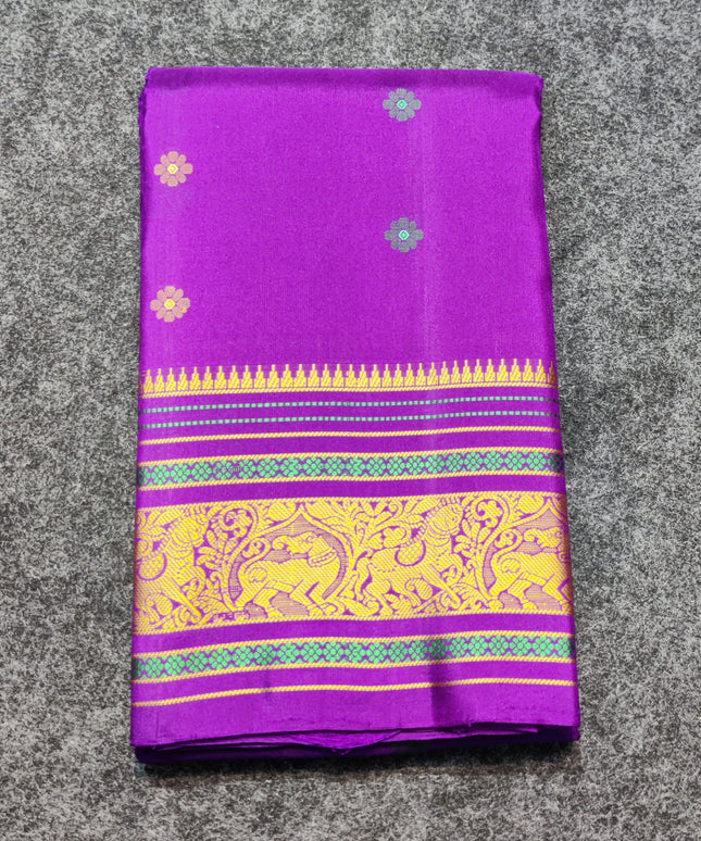 Kanjivaram Resham Silk Saree - KMP1539