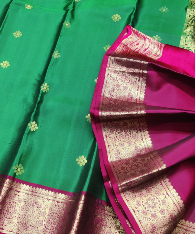Kanchi Vintage Handloom Saree - KMP43