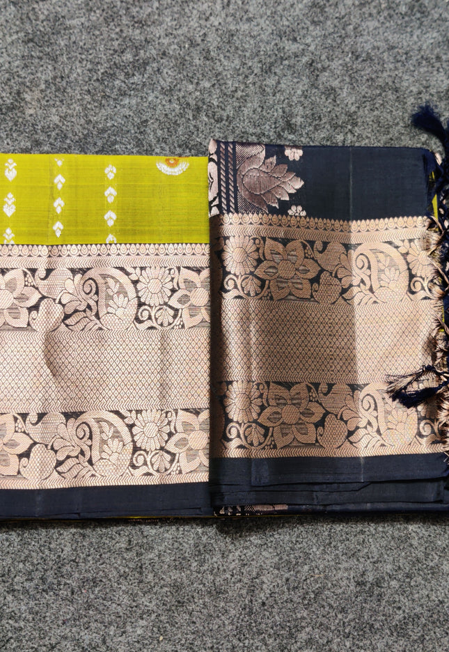 Meenakari kanchi lightweight pattu Saree - KMP3166