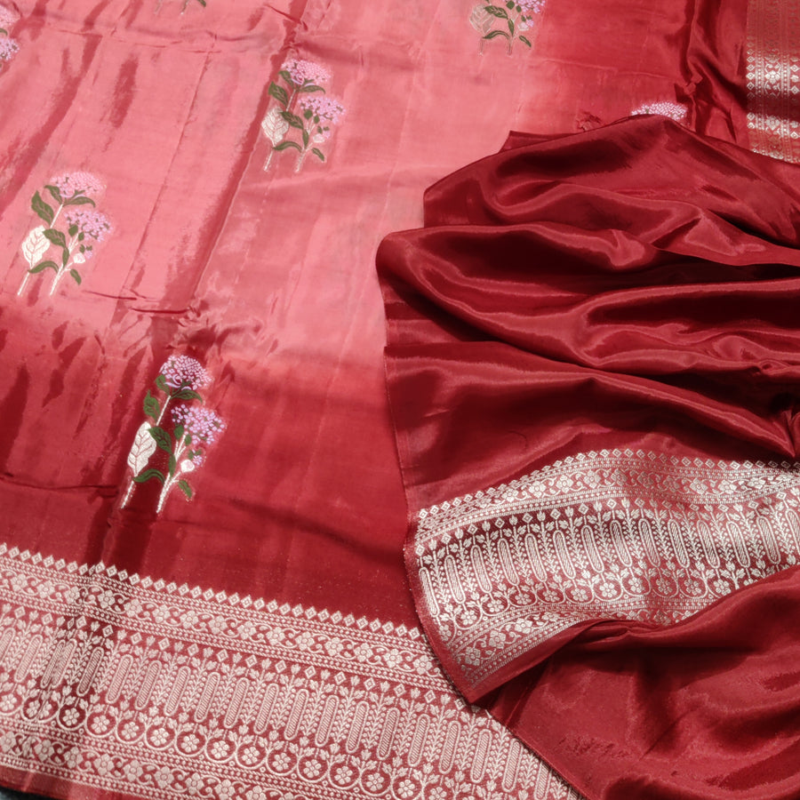 Satin Silk Saree- SA15