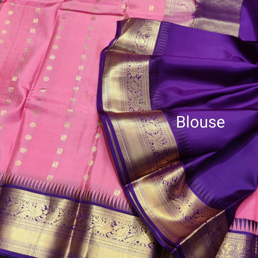 50% off Kanchi kuttu vintage Handloom saree - KMP75