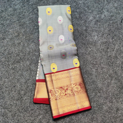 Meenakari kanchi Butta Saree - KMP3065