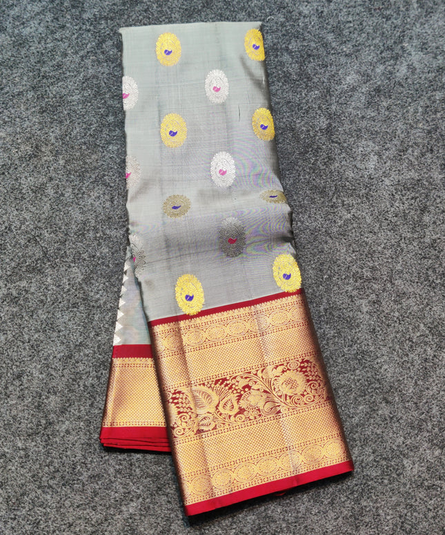 Meenakari kanchi Butta Saree - KMP3065