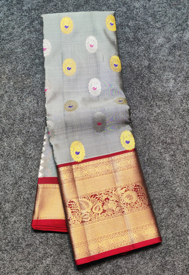 Meenakari kanchi Butta Saree - KMP3065