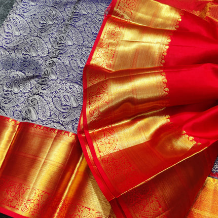 Kanchi Pattu Weeding Sarees @50% Off - KMP1903