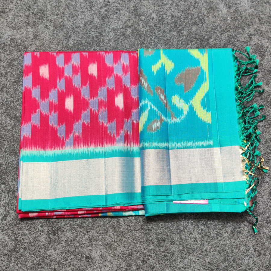 Ikkath Pure handloom silk saree - IKT12