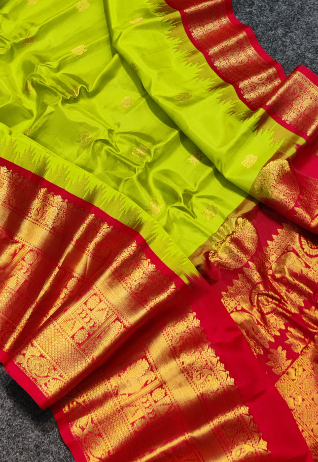 Gadwal pure silk saree - GPS85