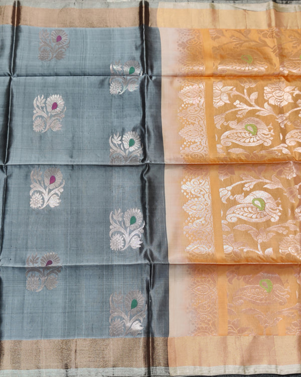 Uppada jamdani Pattu - LWP62 alternate view