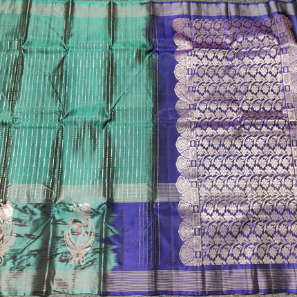 Lightweight Pattu Scurt Border Saree - LWP1071