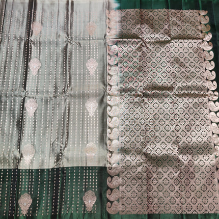 Lightweight Pattu Scurt Border Saree - LWP1082