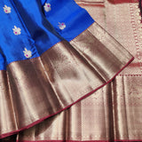 Kanchi Vintage Gap border pattu - KMP247