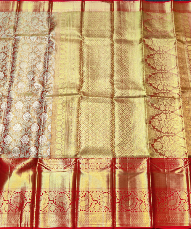 Kanchi Pattu Wedding Sarees @30% Off -KMP970