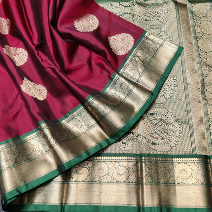 Kanchi pure soft silk Saree - KMP2044