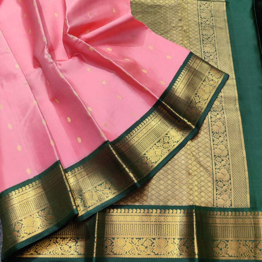 50% off Kanchi kuttu vintage Handloom saree - KMP67