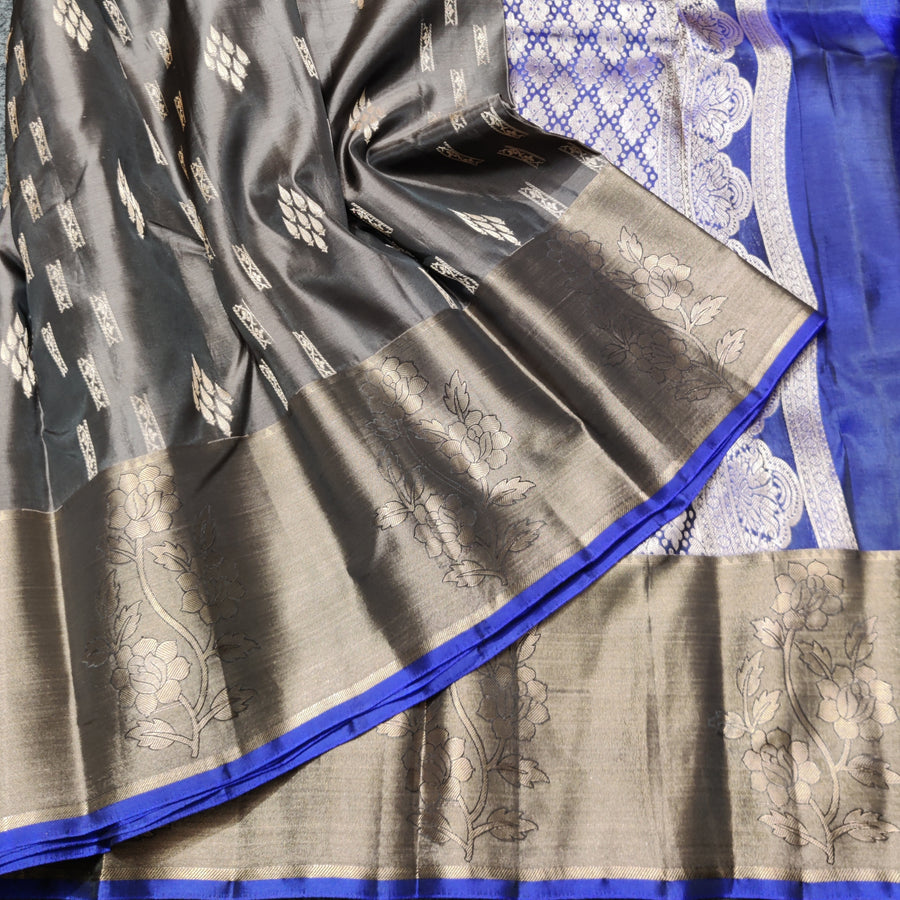Lightweight pattu Scurt Border Saree - LWP403