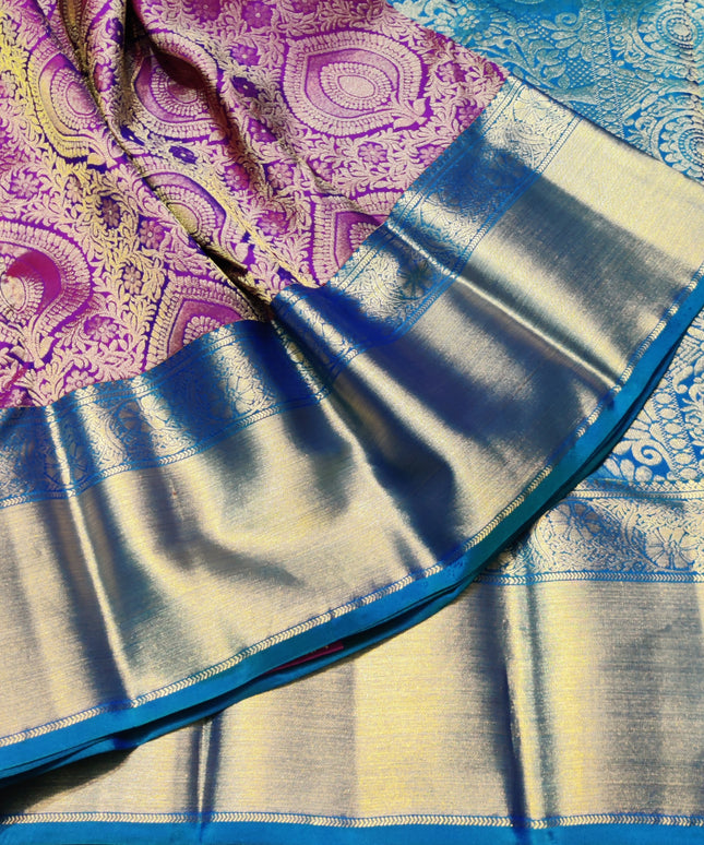 Kanchi pure bridal silk saree - KMP1515