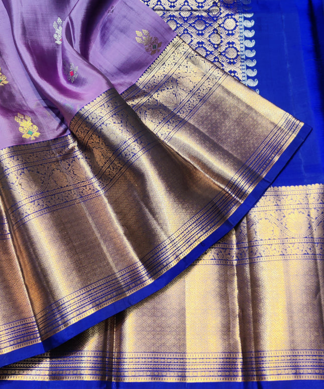 Meenakari kanchi Butta Saree - KMP3068