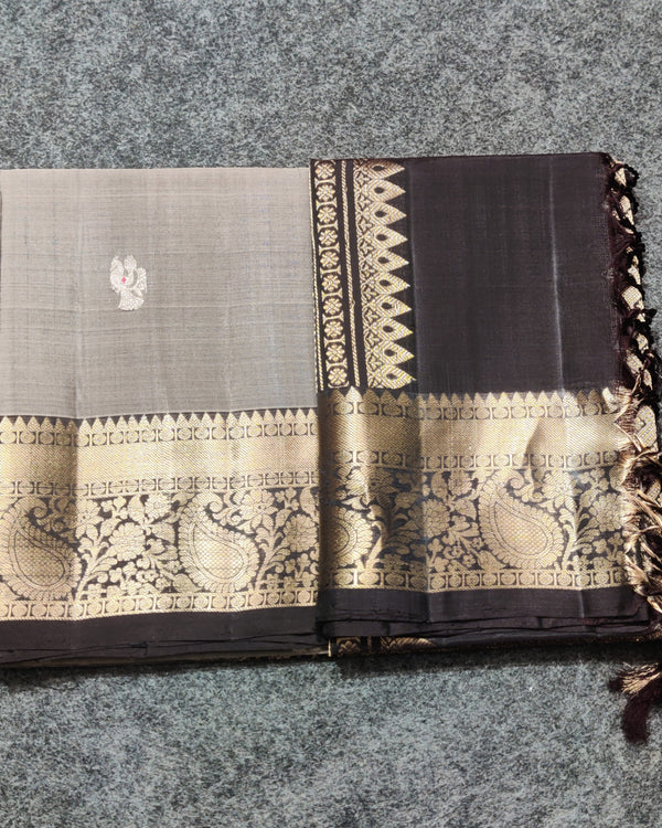 Kanchi Meenakari Handloom Lightweight Pure Silk Saree – KMP257
