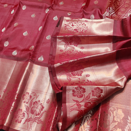 Kanchi pattu pure silk Saree - KMP1557